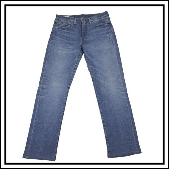 Levi's Men's 514 Jeans Medium Wash Sz 32 X 34 - Picture 1 of 13